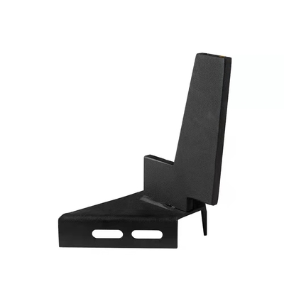 Finition polie Pièces en fer personnalisées Pieds en métal Pieds en métal ronds