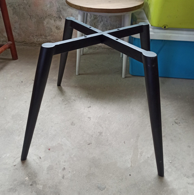 Elegant cadre de chaise en métal enduit de poudre cadre de meubles en métal pour une personnalisation sans fin