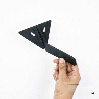 Pieds de piles en fer de diamètre personnalisé s'adapte à la plupart des meubles Pieds en fer lourds Conçus pour la stabilité et la longévité