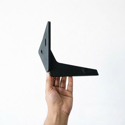 Pieds de piles en fer de diamètre personnalisé s'adapte à la plupart des meubles Pieds en fer lourds Conçus pour la stabilité et la longévité